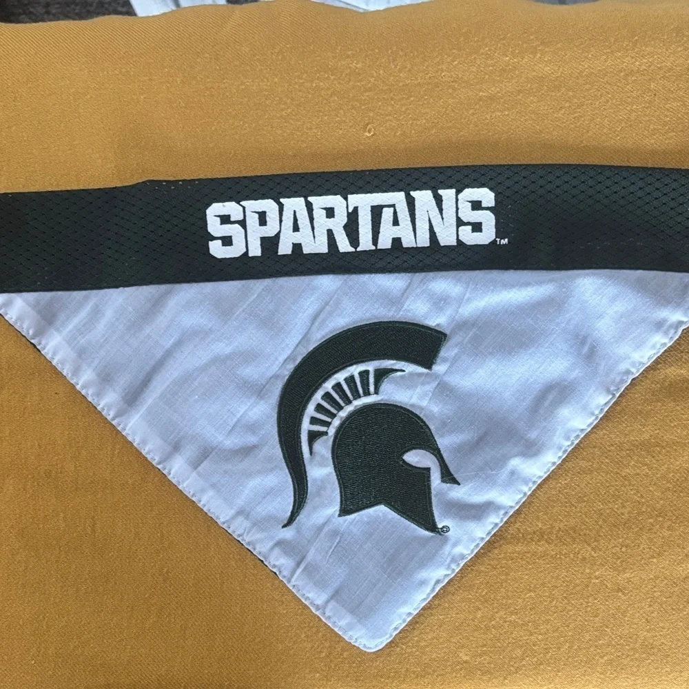 Michigan State Spartans Dog Bandanas